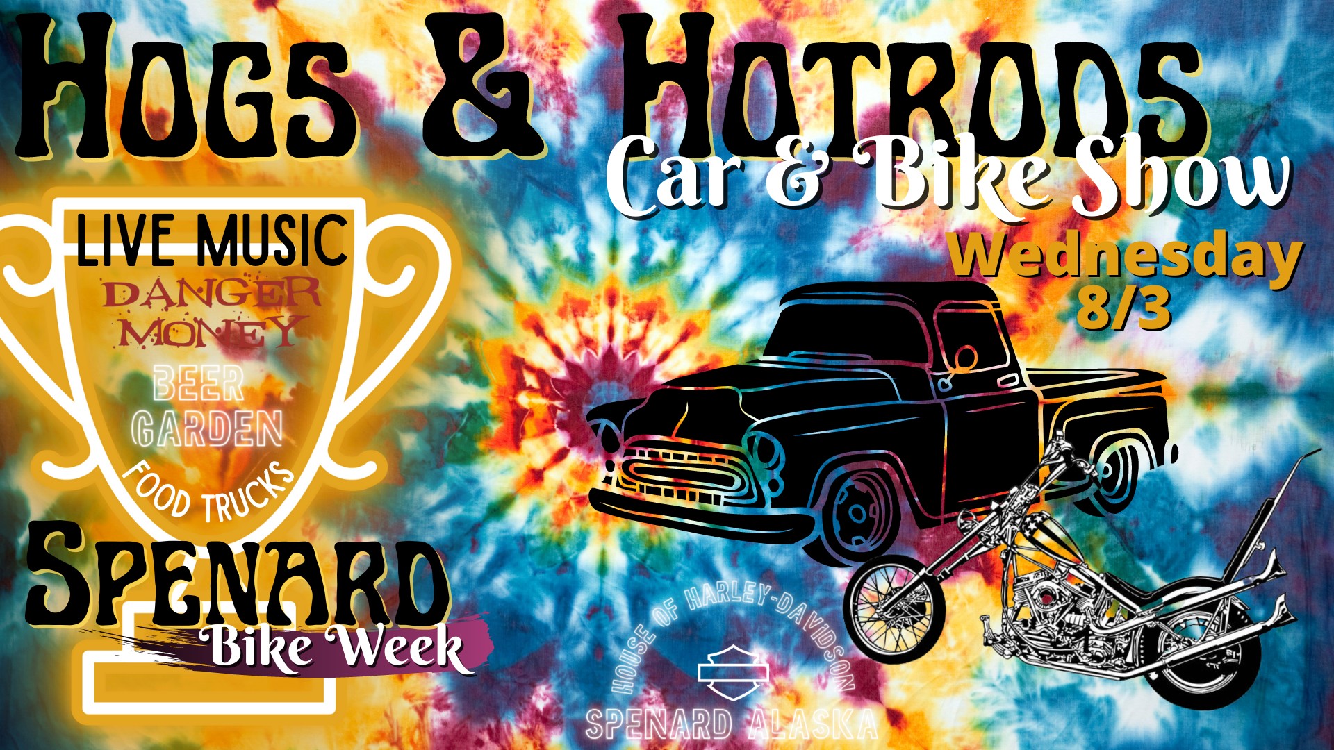 Spenard Bike Week - Hogs and Hot Rods Car and Bike Show