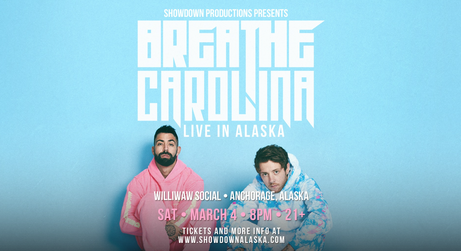 Breathe Carolina - Live Music at Williwaw