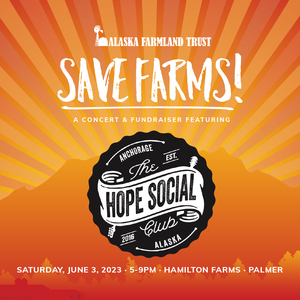 Save the Farms Concert and Fundraiser