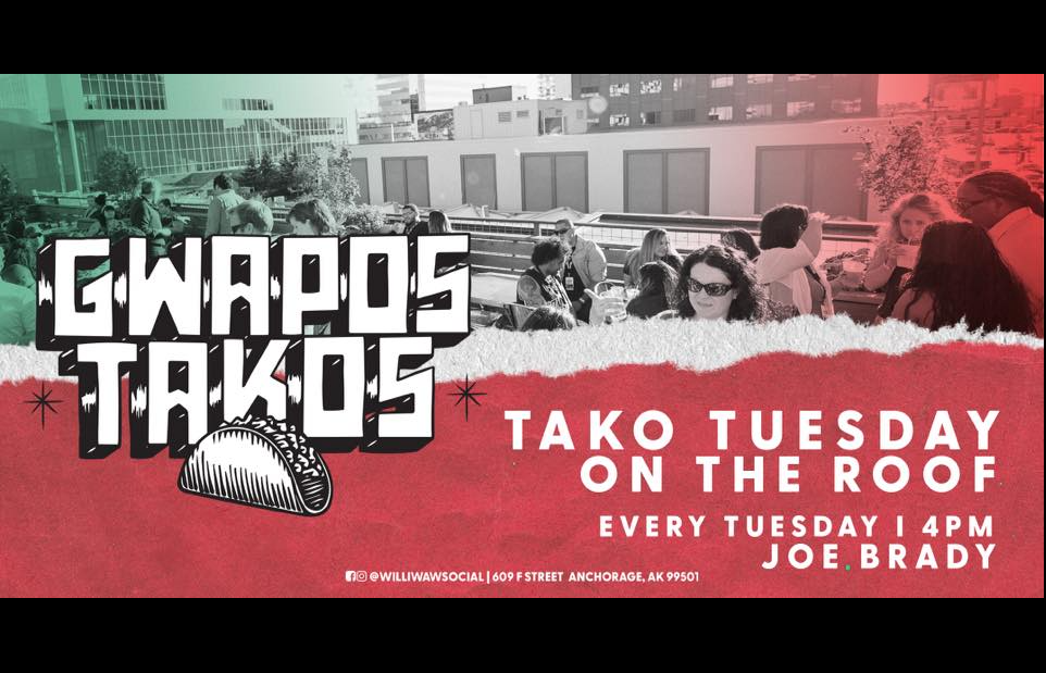 Tako Tuesday on the Roof @ Williwaw (every Tuesday)