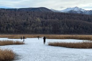 Ice Skating at Potter Marsh: Embrace the Wild Beauty in Anchorage