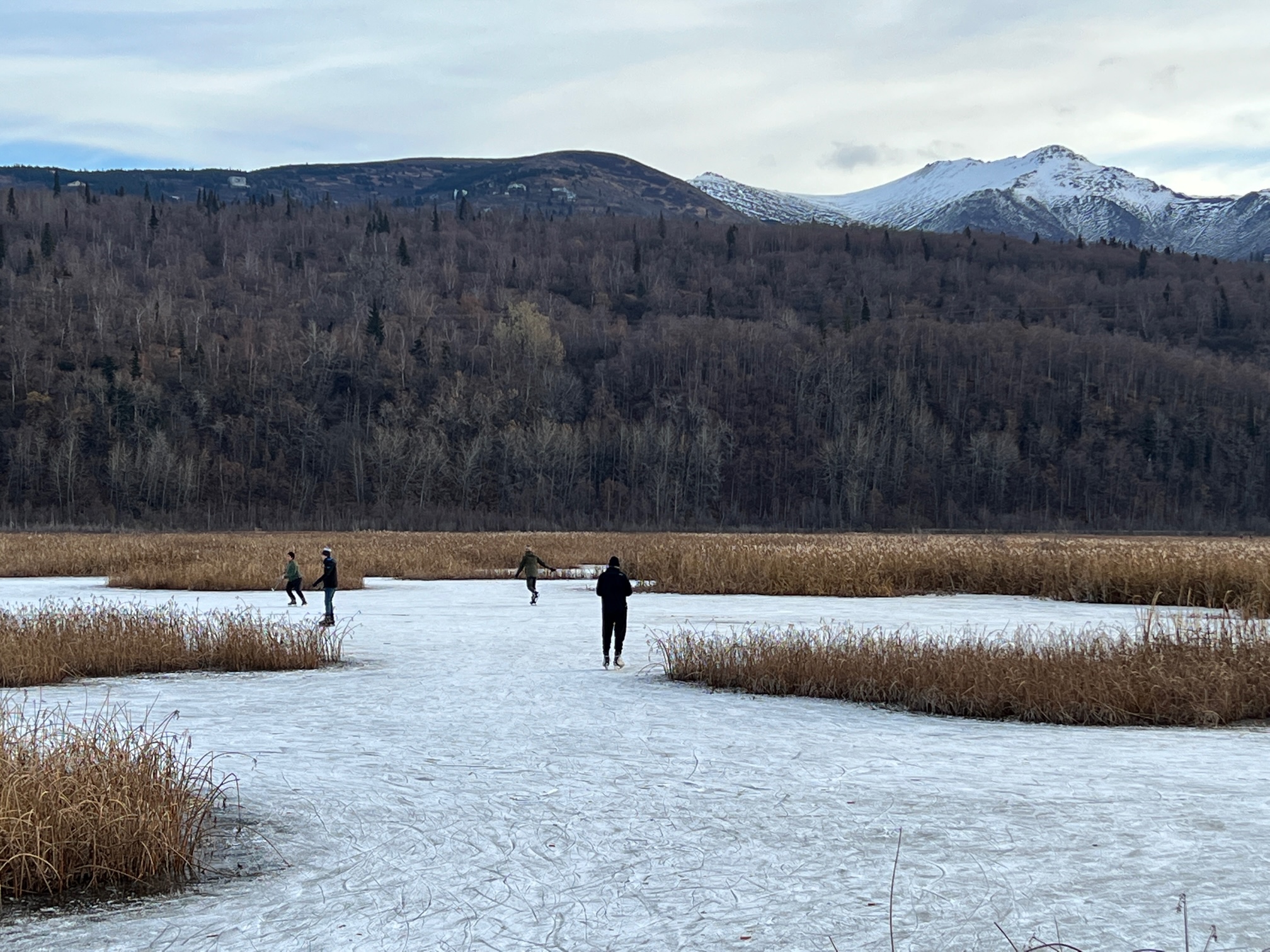 Ice Skating at Potter Marsh: Embrace the Wild Beauty in Anchorage