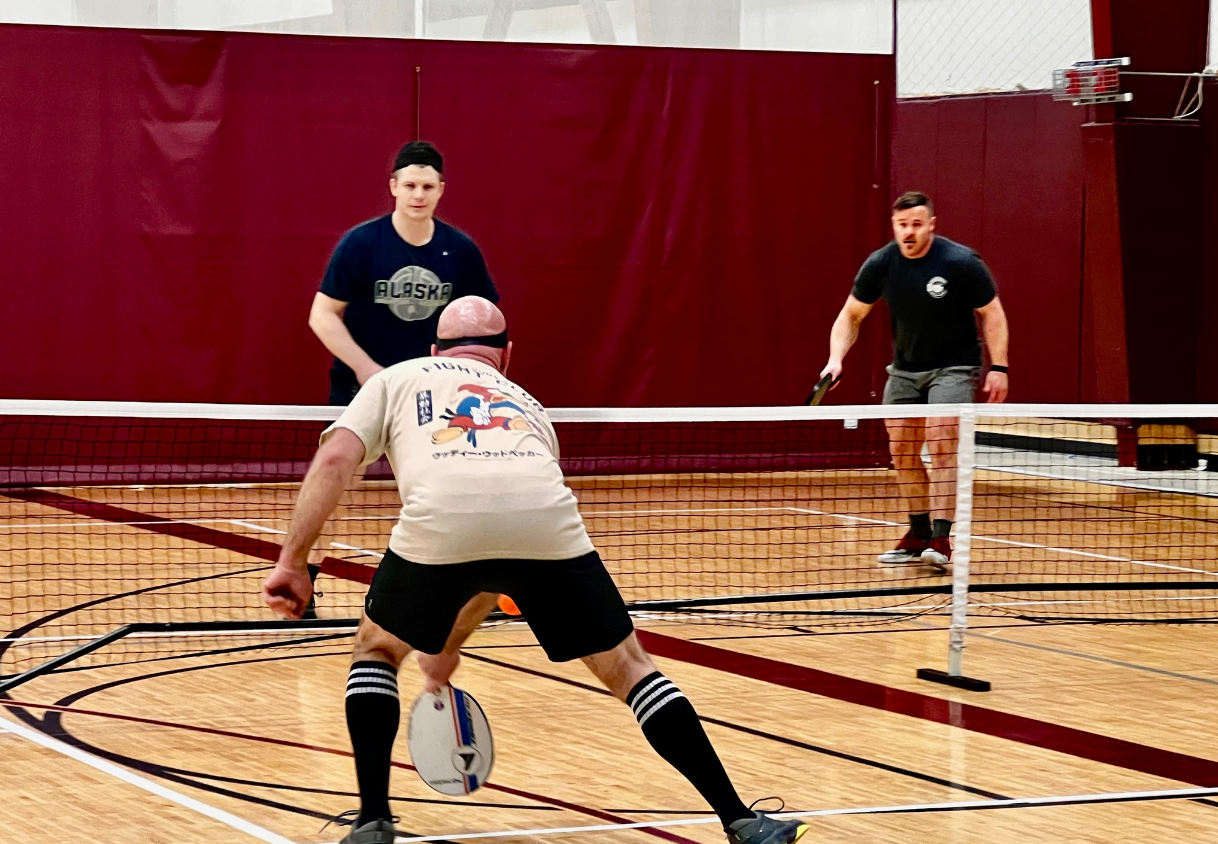 *Pickleball at the Arctic Rec Center